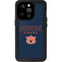 Auburn University Tigers Outline iPhone 15 Pro Waterproof Case